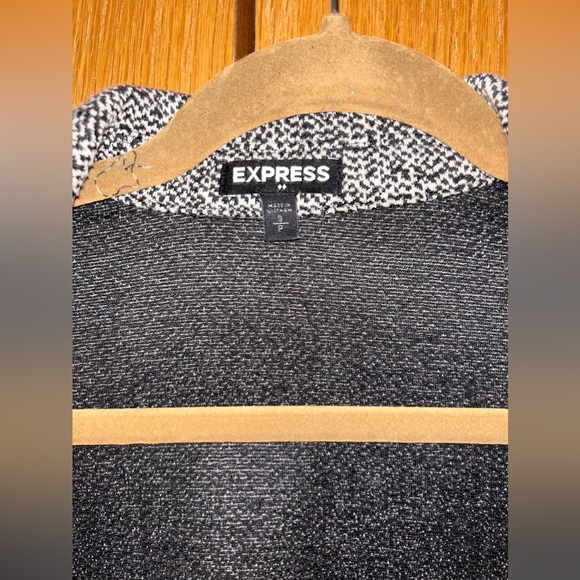 Express Blazer. Black and white. Size small - Picture 3 of 3